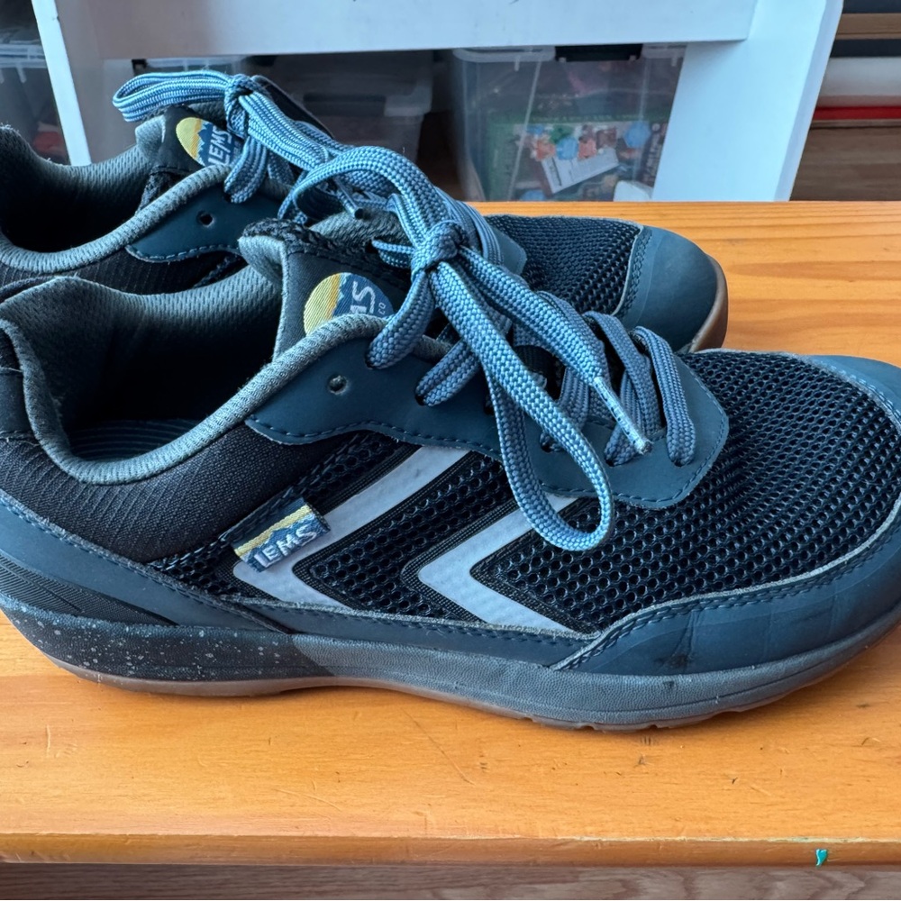 LEMS Blue Primal Pursuit Hiking shoes 7.5/9 - Picture 2 of 6